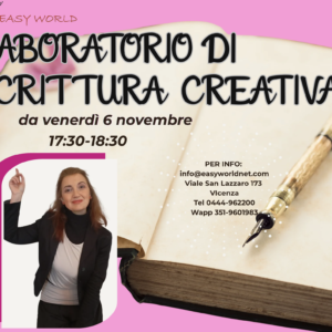 LABORATORIO DI SCRITTURA CREATIVA LABORATORIO DI SCRITTURA CREATIVA