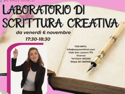 LABORATORIO DI SCRITTURA CREATIVA